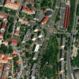 Satellite imagery of Reframo [Kadaň] factory chimney, CZ