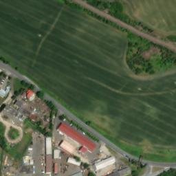 Satellite imagery of Reframo [Kadaň] factory chimney, CZ