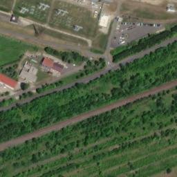 Satellite imagery of [Tušimice] power station chimney, CZ