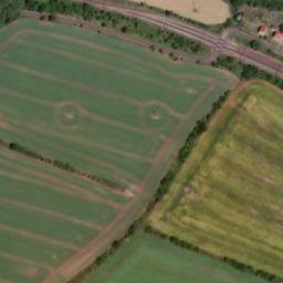 Satellite imagery of [Žiželice-Hořetice] church sanctus t., CZ