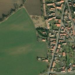 Satellite imagery of [Peruc-Radonice] church t., CZ