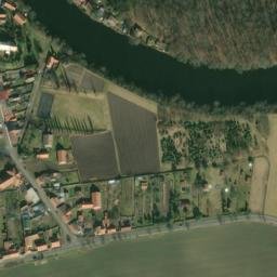 Satellite imagery of [Peruc-Radonice] church t., CZ