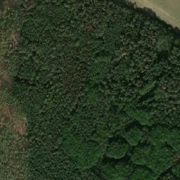 Satellite imagery of Chloumeček [Mělník] chapel sanctus t., CZ