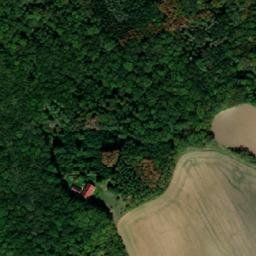 Satellite imagery of [Dětěnice - Osenice] brickyard chimney, CZ