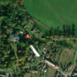 Satellite imagery of [Milíčeves] castle t., CZ
