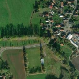 Satellite imagery of [Milíčeves] castle t., CZ