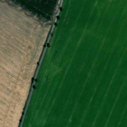 Satellite imagery of [Sobčice] church t., CZ