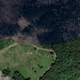 Satellite imagery of [Olešnice v Orlických horách] church t., CZ