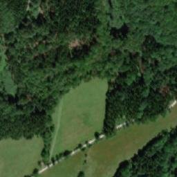 Satellite imagery of [Javorník-Travná] church t., CZ