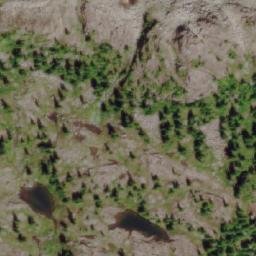Satellite imagery of Mount Russell, CA