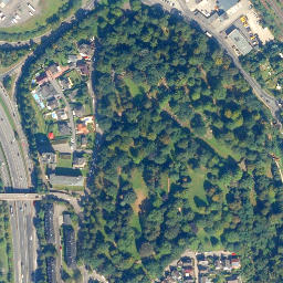 Satellite imagery of Emperor Franz Stronghold, DE