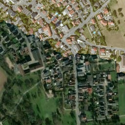 Satellite imagery of cairn, FR