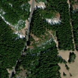 Satellite imagery of [Abertamy] church t., CZ