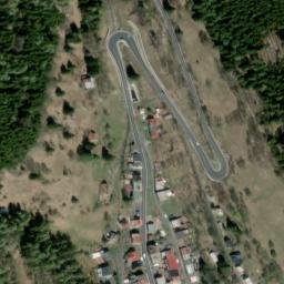 Satellite imagery of [Abertamy] church t., CZ