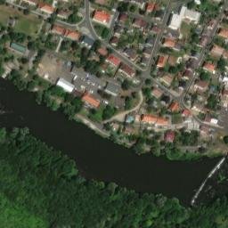 Satellite imagery of [Kadaň] town hall t., CZ