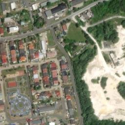 Satellite imagery of Reframo [Kadaň] factory chimney, CZ