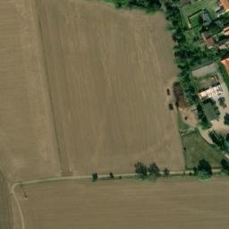Satellite imagery of [Lenešice] church t., CZ