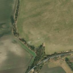 Satellite imagery of [Peruc-Radonice] church t., CZ