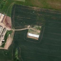 Satellite imagery of [Račíněves] church t., CZ