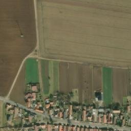 Satellite imagery of [Cítov] church sanctus t., CZ