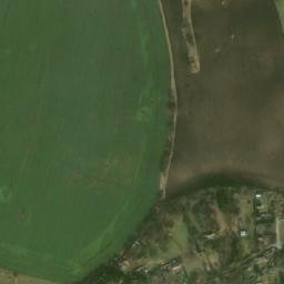 Satellite imagery of [Dobrovice] church t., CZ