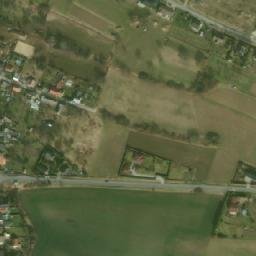 Satellite imagery of [Dobrovice] church t., CZ