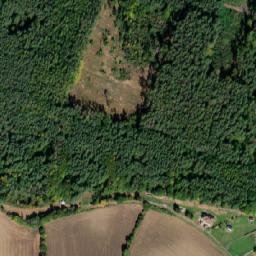 Satellite imagery of [Žerčice] church t., CZ