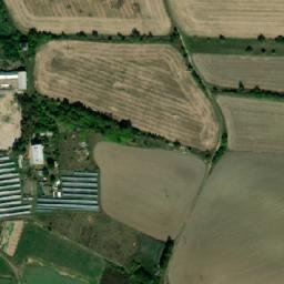 Satellite imagery of [Libáň] sugar factory chimney, CZ