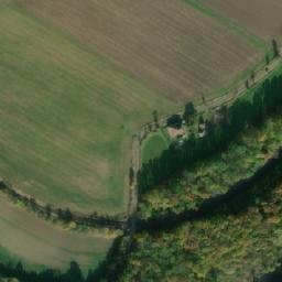 Satellite imagery of [Jičíněves] castle t., CZ