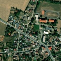 Satellite imagery of [Ostroměř] church t., CZ