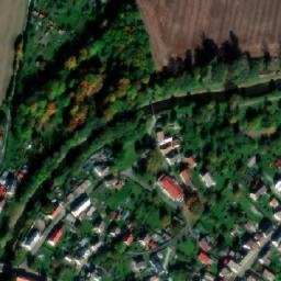 Satellite imagery of [Vidnava] church t., CZ