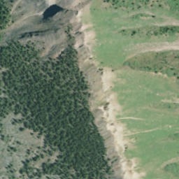 Satellite imagery of Weary Ridge, CA