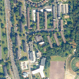 Satellite imagery of Emperor Franz Stronghold, DE