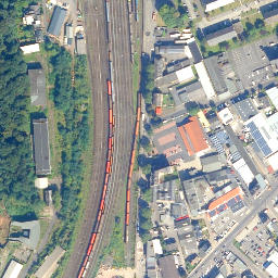 Satellite imagery of Emperor Franz Stronghold, DE