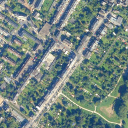 Satellite imagery of Neuendorf Flèche of Emperor Franz Fortifications, DE