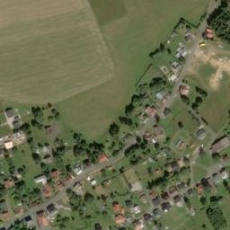 Satellite imagery of [Abertamy] church t., CZ