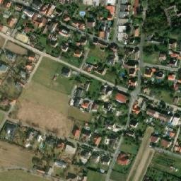 Satellite imagery of Chloumeček [Mělník] chapel sanctus t., CZ