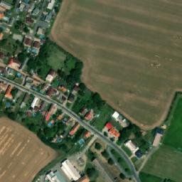 Satellite imagery of [Bezno] water t., CZ