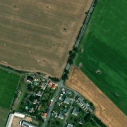 Satellite imagery of [Bezno] water t., CZ