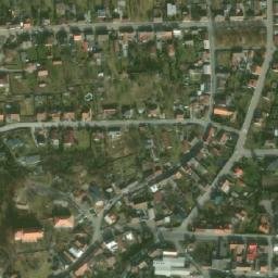 Satellite imagery of [Dobrovice] town hall t., CZ