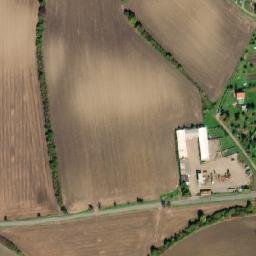 Satellite imagery of [Žerčice] church t., CZ