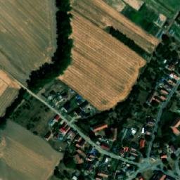 Satellite imagery of [Sobčice] church t., CZ