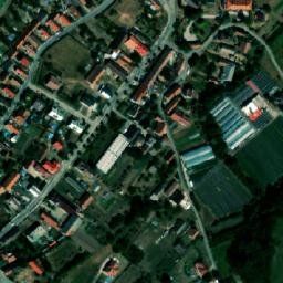Satellite imagery of [Sobčice] church t., CZ