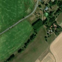 Satellite imagery of [Litíč] church t., CZ