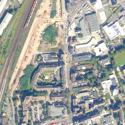 Satellite imagery of Emperor Franz Stronghold, DE