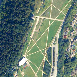 Satellite imagery of Ehrenbreitstein Fortress, DE