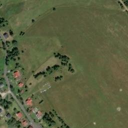 Satellite imagery of [Přebuz] church t., CZ