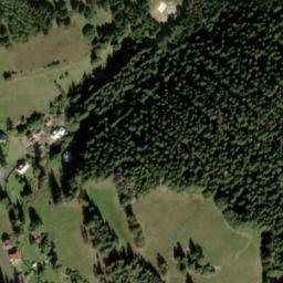 Satellite imagery of [Nové Hamry] church t., CZ