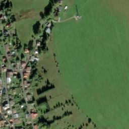 Satellite imagery of [Pernink] church t., CZ