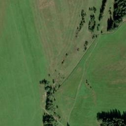 Satellite imagery of [Pernink] church t., CZ